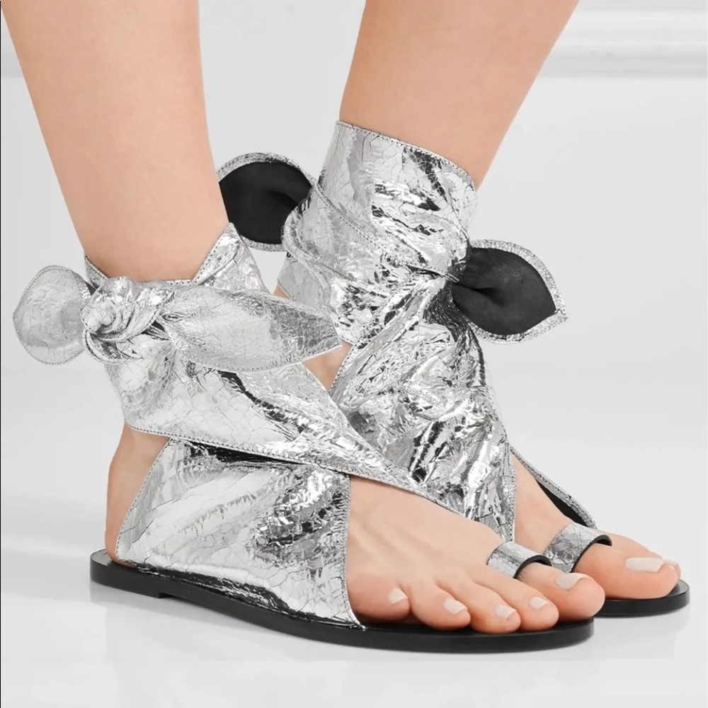 ISABEL MARANT Maheo Leather Sandals